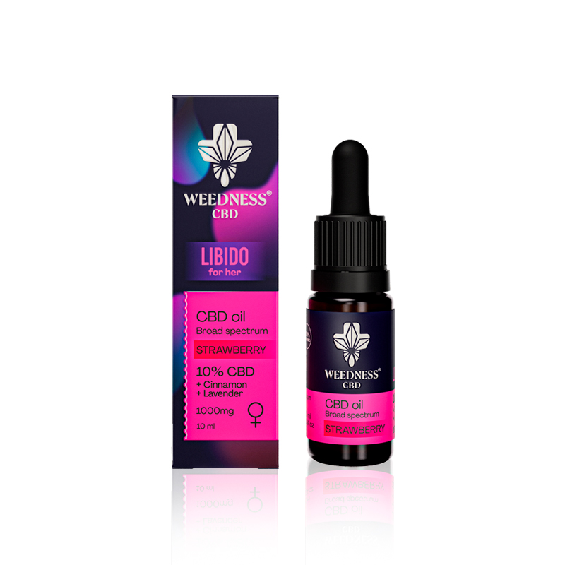 Aceite CBD libido para mujeres