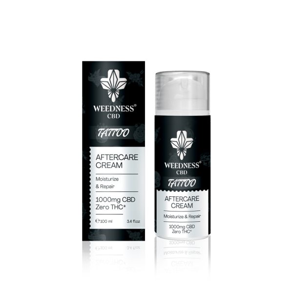 Repaircreme für frische Tattoos mit 1000mg CBD