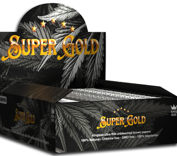 Papel Super Gold CBD